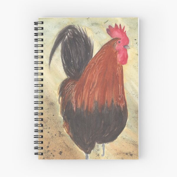 Item preview, Rooster, Watercolour designed and sold by MimiHillier.