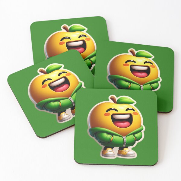 Item preview, Design stickers hilarious Yellow Apple 1 designed and sold by P2Genies.