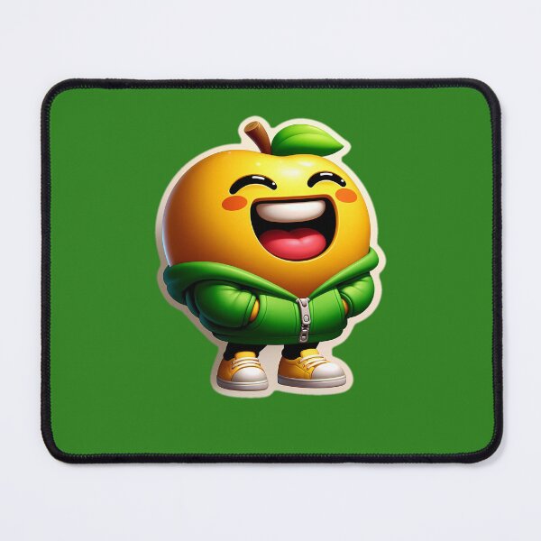 Item preview, Design stickers hilarious Yellow Apple 1 designed and sold by P2Genies.