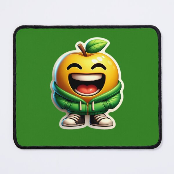 Item preview,  Design stickers hilarious Yellow Apple  designed and sold by P2Genies.