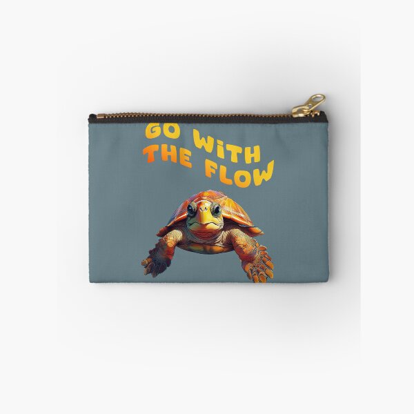 Item preview, GO WITH THE FLOW Tortoise sea lovers designed and sold by La Loca.