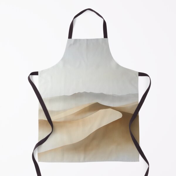 Item preview, Soft Sand Dunes in Mist | Minimalist Desert Landscape designed and sold by solynneart.