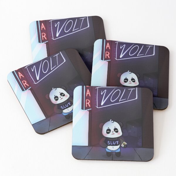 Item preview, Slvtty panda on the street designed and sold by AshsPixels.