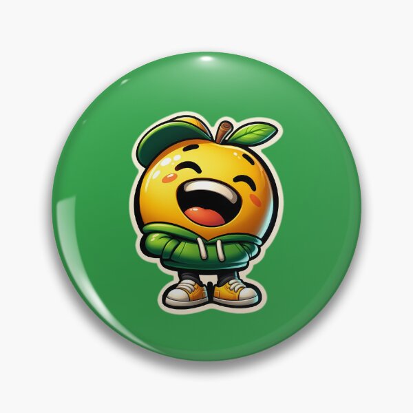 Item preview, Design stickers hilarious Yellow Apple 2 designed and sold by P2Genies.