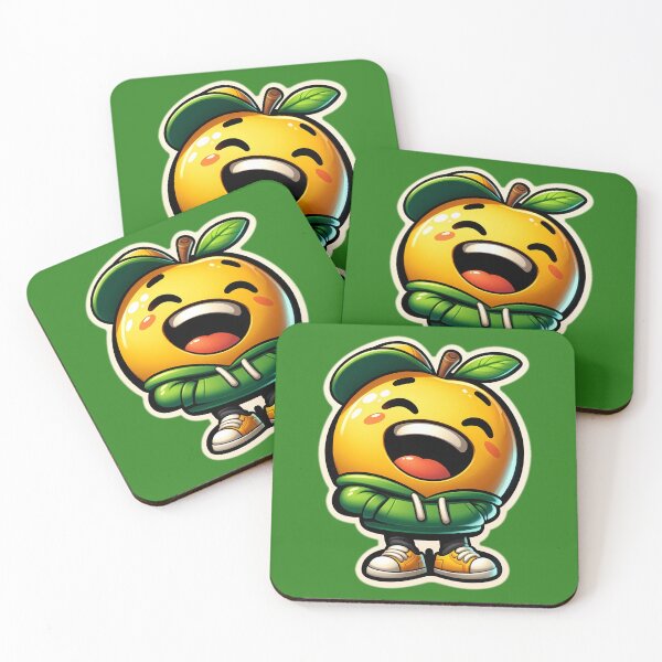 Item preview, Design stickers hilarious Yellow Apple 2 designed and sold by P2Genies.