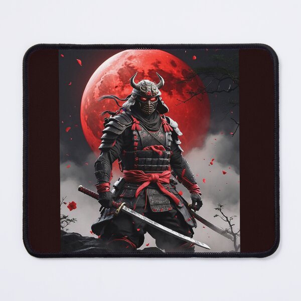 Item preview, Red Moon Samurai designed and sold by NeoAntique-Art.
