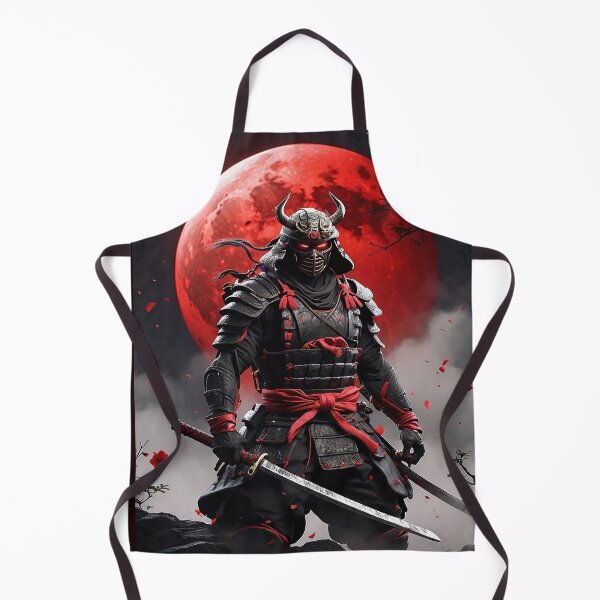 Item preview, Red Moon Samurai designed and sold by NeoAntique-Art.