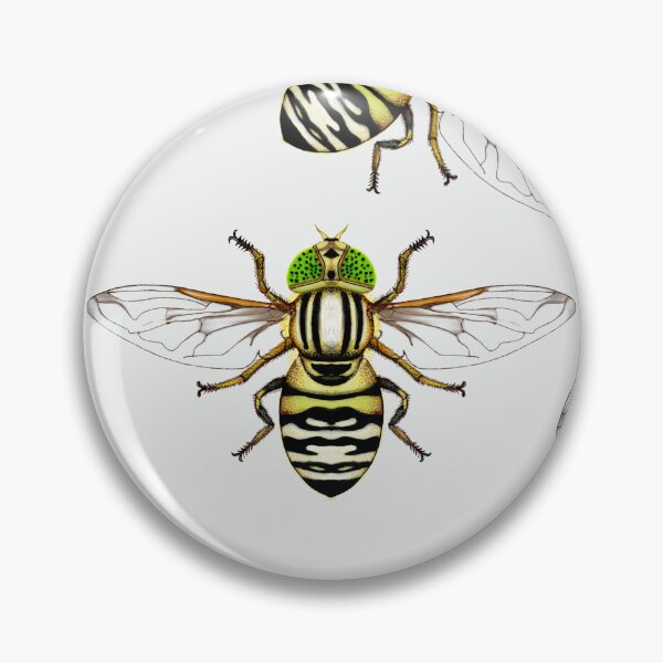 Item preview, ERISTALINUS HOVERFLY designed and sold by joancaronil.