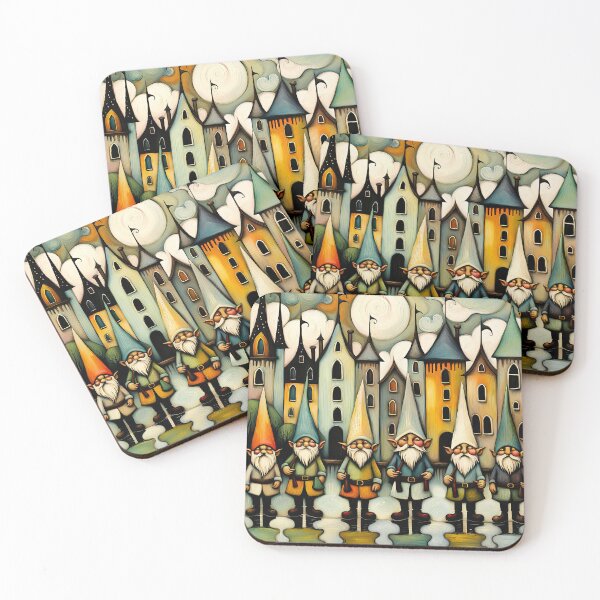 Item preview, Gnomes for fabulous small city designed and sold by filusattila.