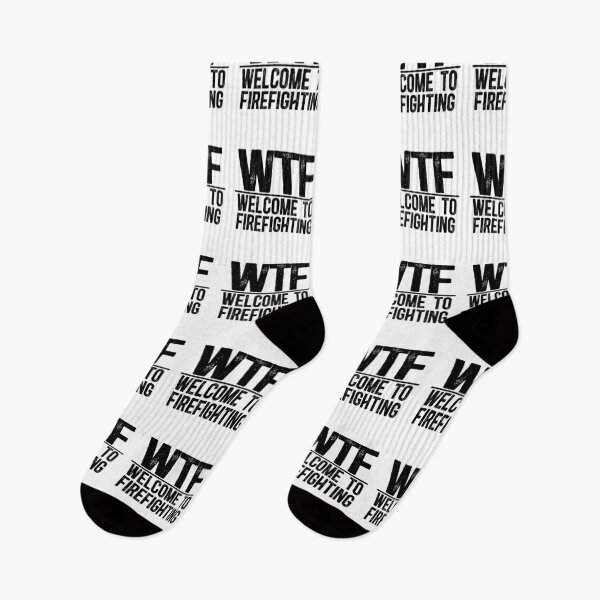 Item preview, WTF Welcome To Firefighting designed and sold by TeesYouWant.