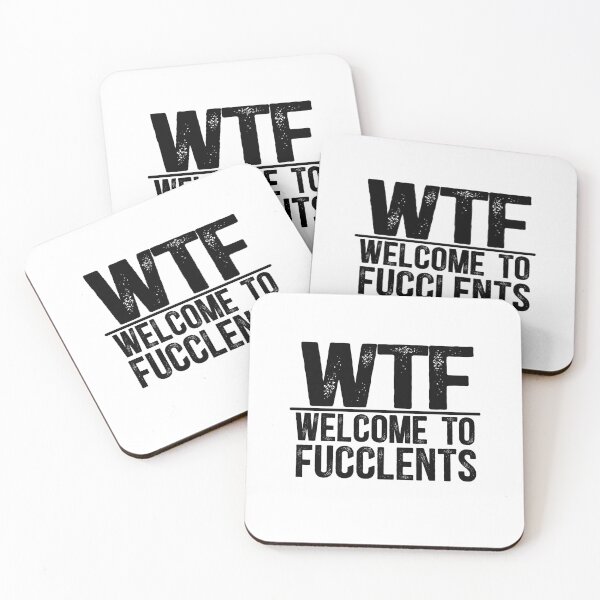 Item preview, WTF Welcome To Fucclents designed and sold by TeesYouWant.