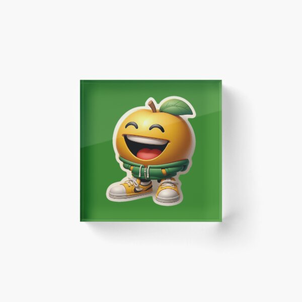Item preview, Design stickers hilarious Yellow Apple 3 designed and sold by P2Genies.