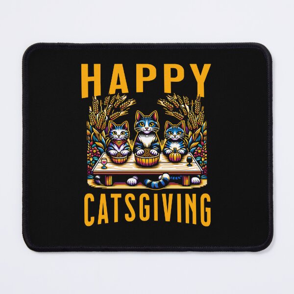 Item preview, Happy Catsgiving - Funny Thanksgiving design. designed and sold by ReneMM.