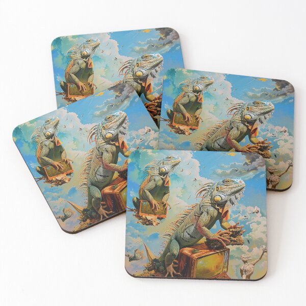 Item preview, Surreal Iguanas Dream designed and sold by Nola Lee Kelsey.