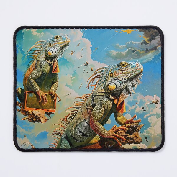 Item preview, Surreal Iguanas Dream designed and sold by Nola Lee Kelsey.