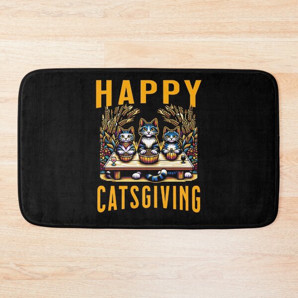 Item preview, Happy Catsgiving - Funny Thanksgiving design. designed and sold by ReneMM.