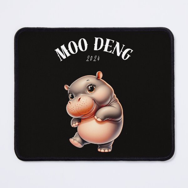 Item preview, Dancing Moo Deng - Viral Hippo Moves designed and sold by GorinART.