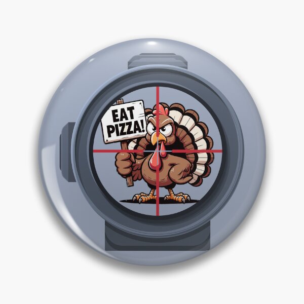 Item preview, Save a turkey, order a pizza! designed and sold by bAIryBarn.