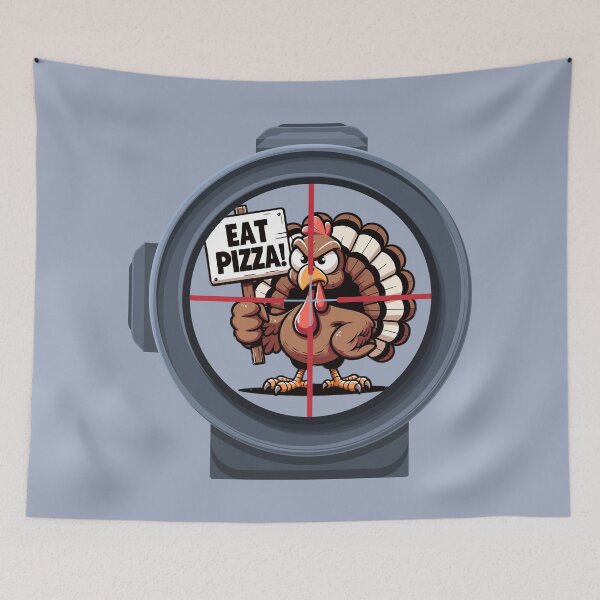Item preview, Save a turkey, order a pizza! designed and sold by bAIryBarn.