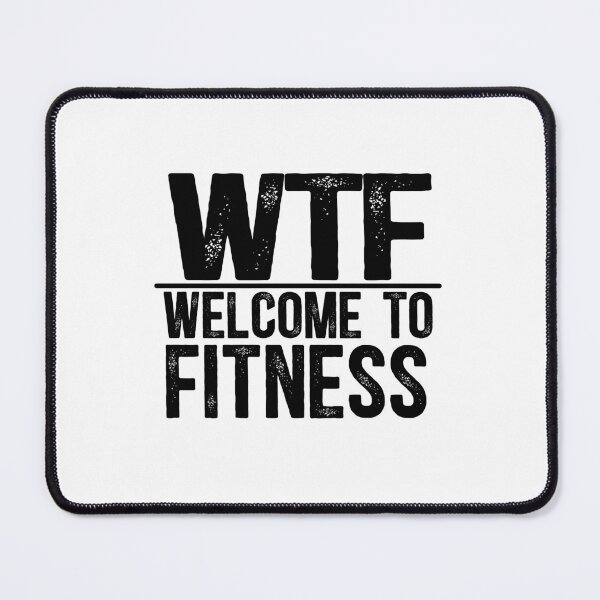 Item preview, WTF Welcome To Fitness designed and sold by TeesYouWant.