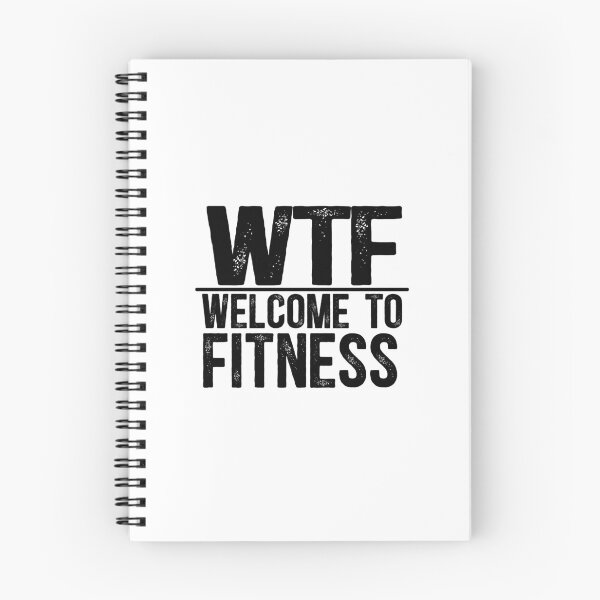 Item preview, WTF Welcome To Fitness designed and sold by TeesYouWant.