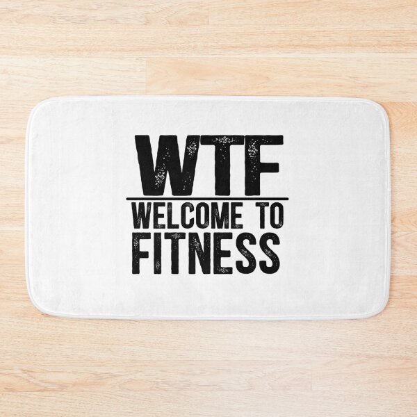 Item preview, WTF Welcome To Fitness designed and sold by TeesYouWant.