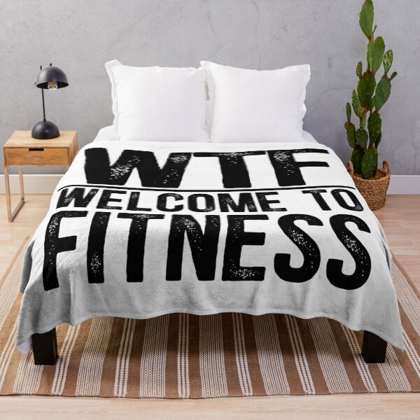 Item preview, WTF Welcome To Fitness designed and sold by TeesYouWant.