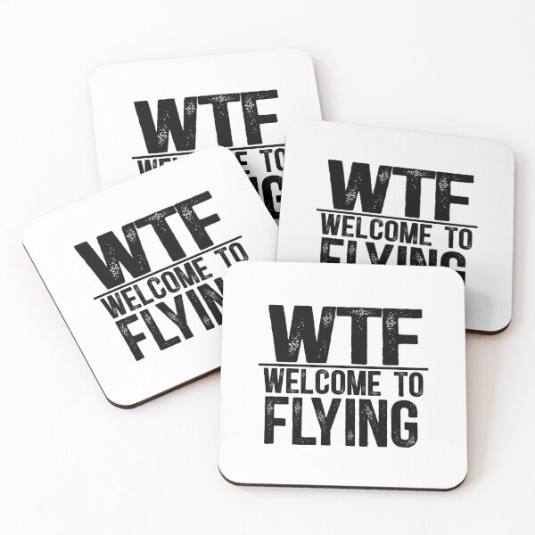 Item preview, WTF Welcome To Flying designed and sold by TeesYouWant.