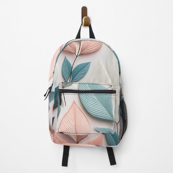 Item preview, A sleek, contemporary pattern design with simple, geometric leaf shapes in muted colors. designed and sold by HEMRO.