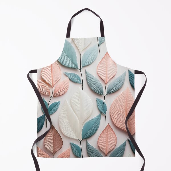 Item preview, A sleek, contemporary pattern design with simple, geometric leaf shapes in muted colors. designed and sold by HEMRO.