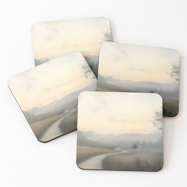 Item preview, Foggy Morning in the Countryside designed and sold by Alin Richard Iovănuț.