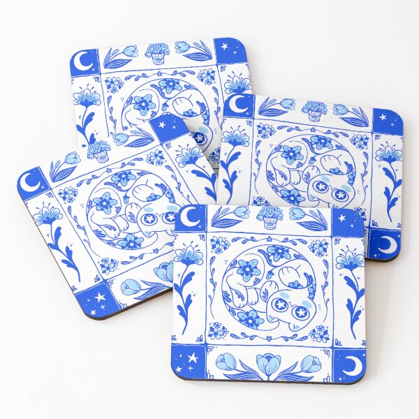 Item preview, Tile Cat 2 designed and sold by hellocloudy.