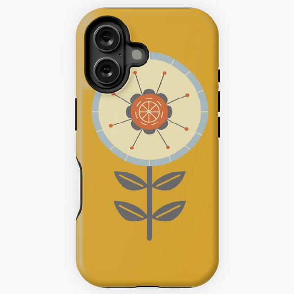 Item preview, Retro Scandinavian Flower Design designed and sold by mustarddonuts.