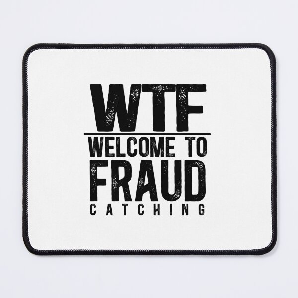Item preview, WTF Welcome To Fraud designed and sold by TeesYouWant.