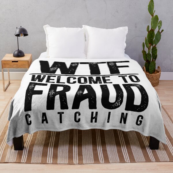 Item preview, WTF Welcome To Fraud designed and sold by TeesYouWant.