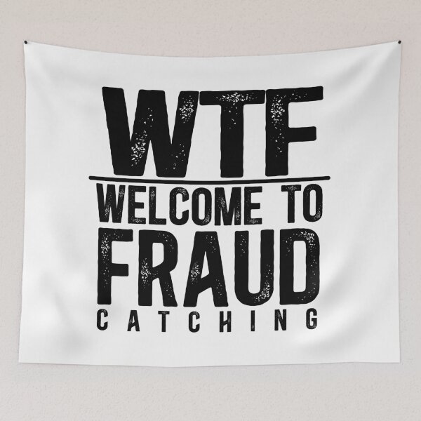 Item preview, WTF Welcome To Fraud designed and sold by TeesYouWant.
