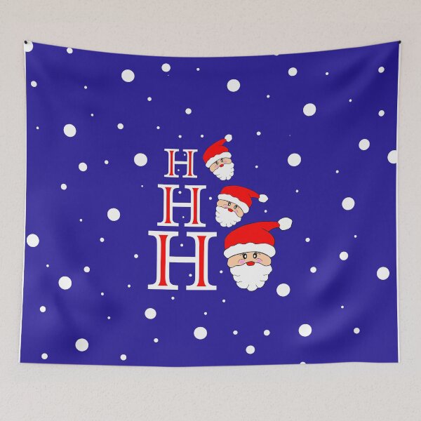 Item preview, Santa Typography - Ho Ho Ho designed and sold by Sartoris Art.