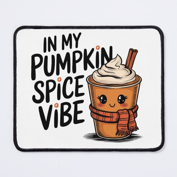 Item preview, In my pumpkin Spice Vibe designed and sold by Merch-Kitsune.