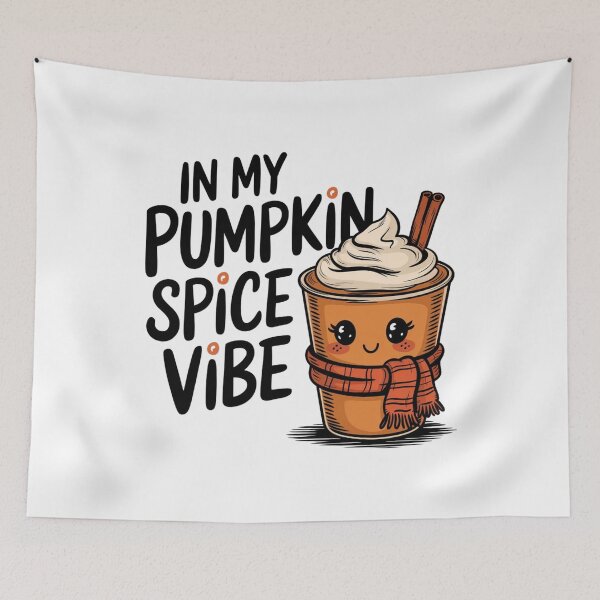 Item preview, In my pumpkin Spice Vibe designed and sold by Merch-Kitsune.