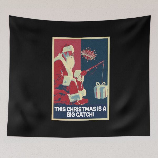 Item preview, This Christmas Is A Big Catch Santa Claus Fishing Funny designed and sold by TrueArtsStore.