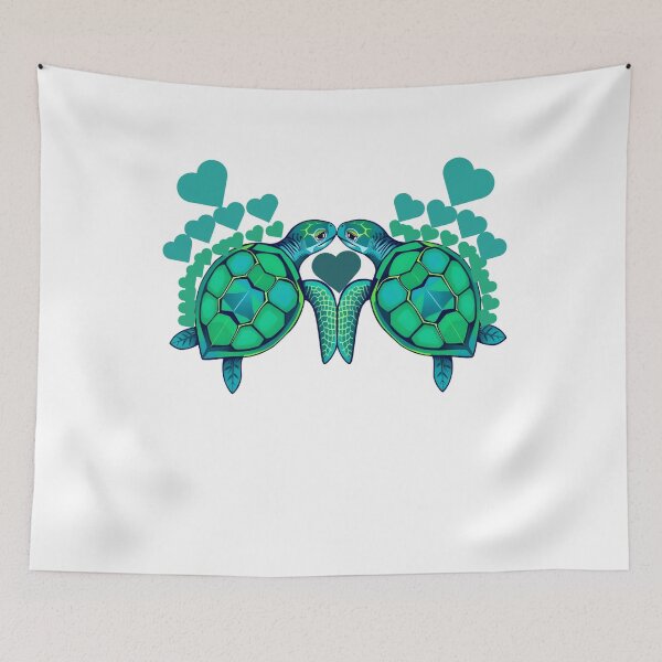 Item preview, Turtle Mating: Ocean's Heartbeat Dance designed and sold by NeoArtworks.