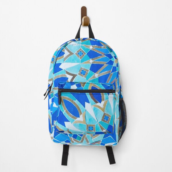 Item preview, Moroccan Tile - Zellige Wall II Cobalt designed and sold by TRVLR Designs.