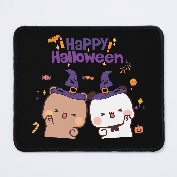 Artikelvorschau, Halloween-Feier mit BuBu Panda und DuDu Bär! entworfen und verkauft von Pandety.