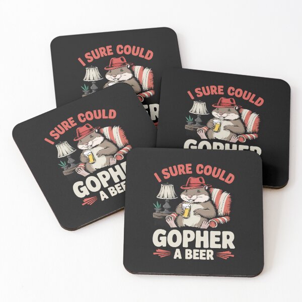Item preview, I sure could gopher a beer designed and sold by marfanna.