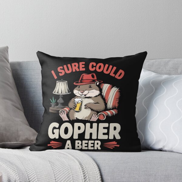 Item preview, I sure could gopher a beer designed and sold by marfanna.