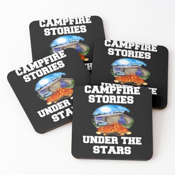Item preview, Campista feliz Campamento divertido Historias de fogatas bajo las estrellas designed and sold by fantasticdesign.