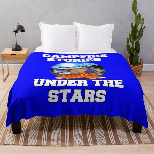 Item preview, Happy Camper Funny Camping Campfire Stories Under The Stars designed and sold by fantasticdesign.