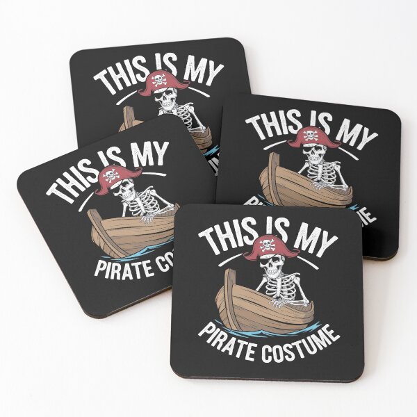 Item preview, This Is My Pirate Costume Skeleton Boat Halloween designed and sold by Hananiah Merch.
