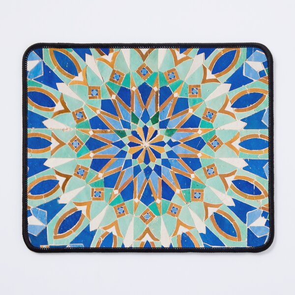 Item preview, Moroccan Tile - Zellige VI - Traditional Dark Round designed and sold by TRVLR Designs.