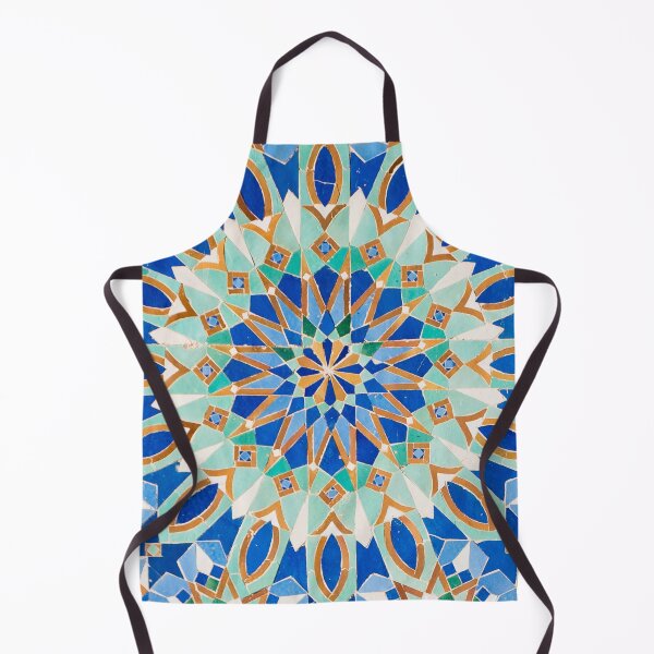 Item preview, Moroccan Tile - Zellige VI - Traditional Dark Round designed and sold by TRVLR Designs.